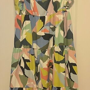 CROSBY by Mollie Burch Pastel Multicolor Maxi Dress